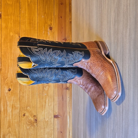 Justin Square Toe Boots - Picture 1 of 7